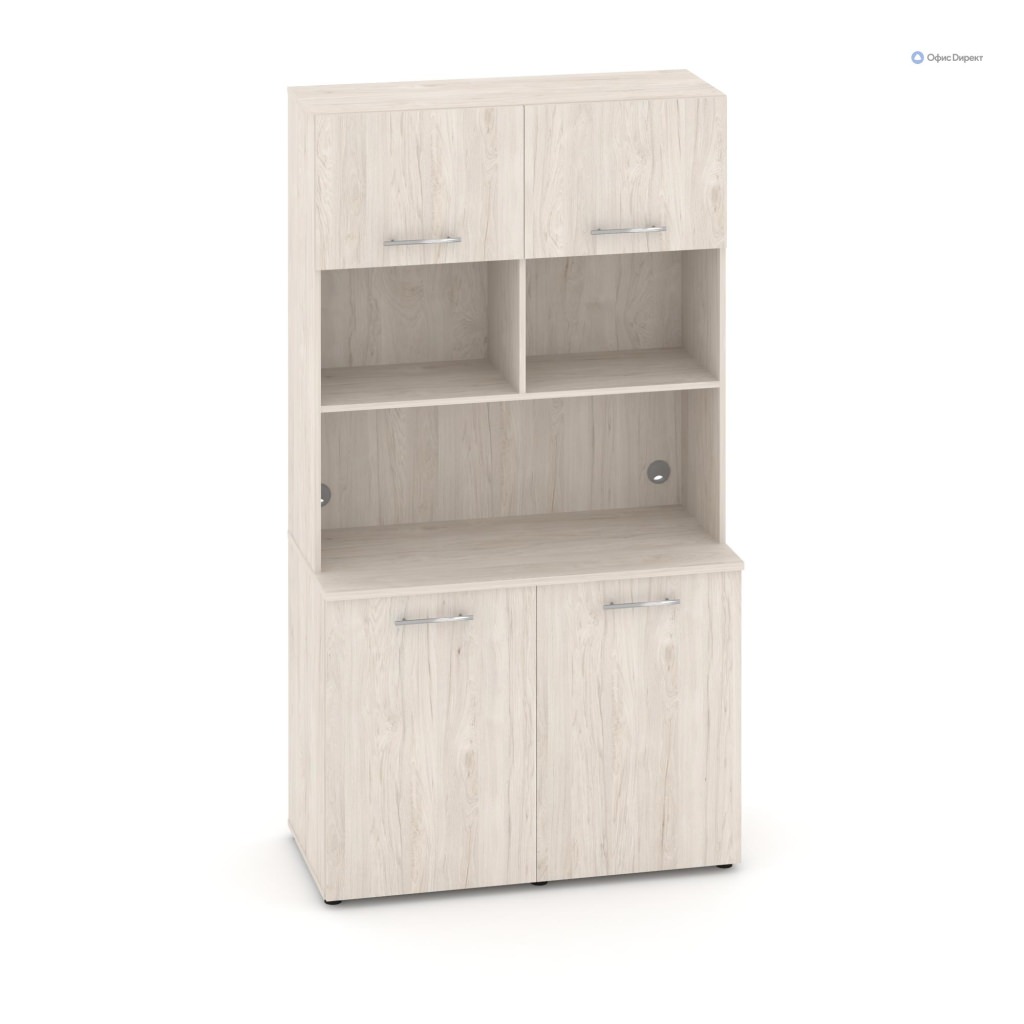 Комплект №6 Мини-кухня Fit 1200*600*2175 Мини-кухня Fit Денвер Светлый