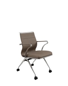 Стул на колесиках ErgoLife Sit Well M4-192K - Bahama Коричневый