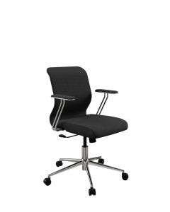 Кресло ErgoLife Sit 8 Mr4-4T - Vivaldi Черный/Хром